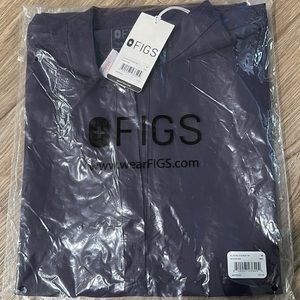 Figs Oversized Rafaela Scrub Top Shadow Purple Limited Color!